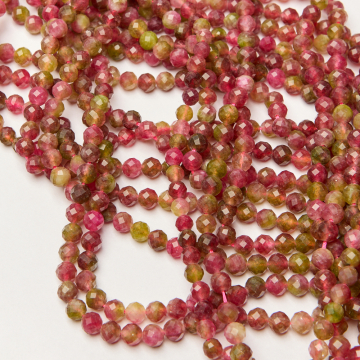 Turmalin syntetyczny kulka fasetowana 6mm