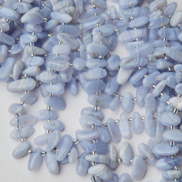 Agat blue lace grot nieregularny 7-28mm