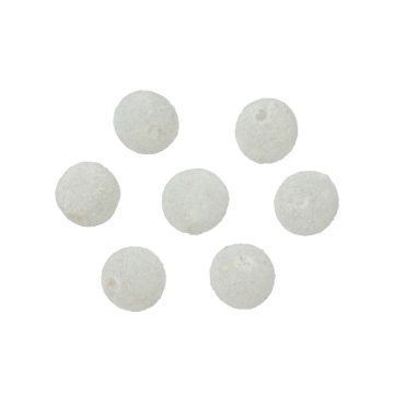 Kulki welurowe 10mm lodowe