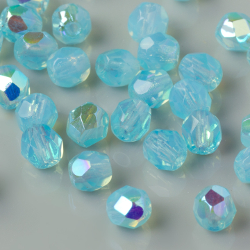 Fire Polish Milky Aquamarine AB (X61000) 4mm