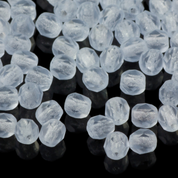 Fire Polish Matte Lt. Saphire (M30010) 4mm