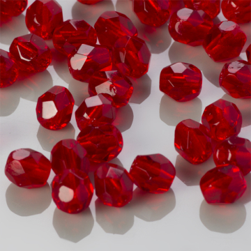 Fire Polish Siam Ruby (90080) 4mm