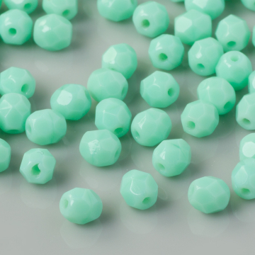 Fire Polish  Green Turquoise (53120) 4mm