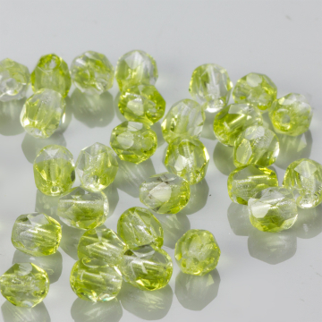 Fire Polish Crystal / Olivine (50231) 4mm