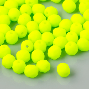 Fire Polish Neon - Light Yellow/Green (25142AL) 4mm