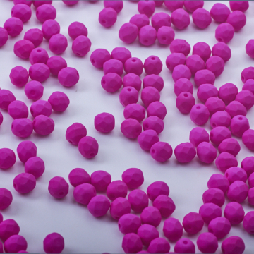 Fire-Polish Neon - Dk Purple (25125AL)  6mm