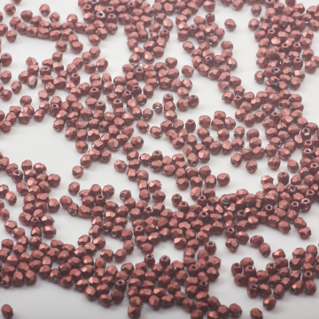 Fire-Polish - ColorTrends Saturated Metallic Grenadine  (04B01) 2mm