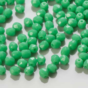 Fire Polish Green Turquoise (53130) 3mm