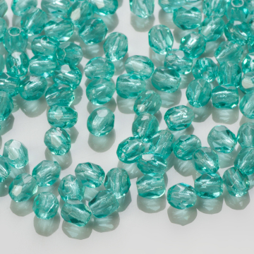 Fire Polish Teal (60210) 3mm