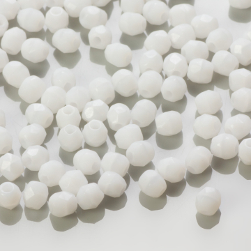 Fire Polish  White (2010) 3mm