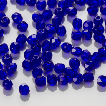 Fire Polish Cobalt (30090) 3mm