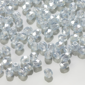 Fire Polish Luster Lt. Sapphire (L30010) 3mm