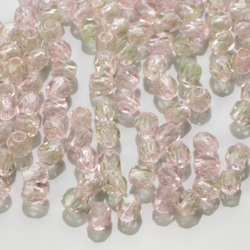 Fire Polish Green/Pink (57701) 3mm