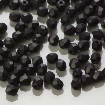 Fire Polish Jet Matte (M23980) 3mm