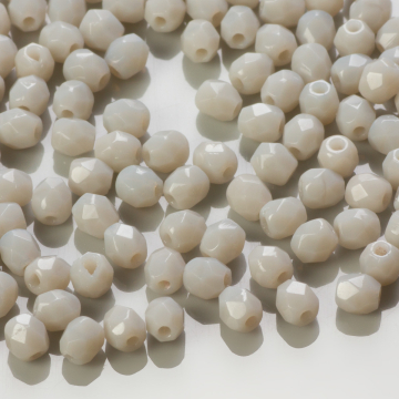 Fire Polish Opaque Grey (43010) 3mm