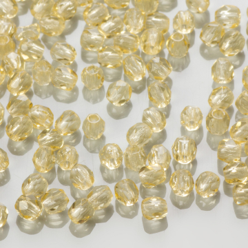 Fire Polish Light Topaz (10010) 3mm