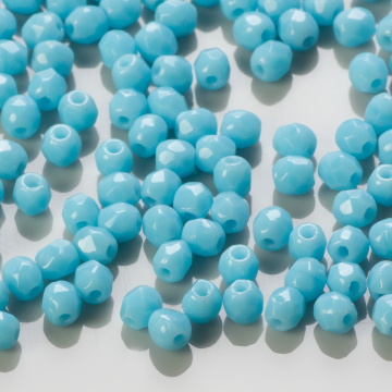 Fire Polish Blue Turquoise (63030) 3mm