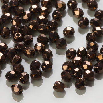 Fire Polish Dark Bronze (LZ23980) 3mm