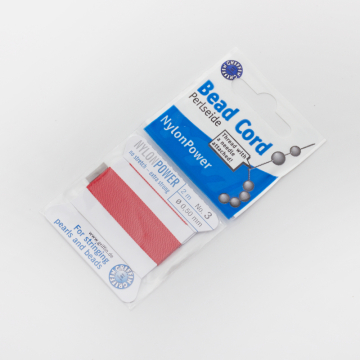 Nici Nylon Power z igłą red 0,5mm