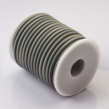 Tuba kauczukowa w oplocie 5mm szara