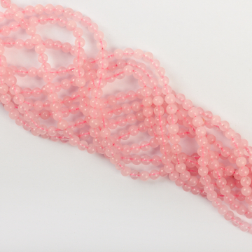 Kryształ górski różowy kulka gładka 7mm