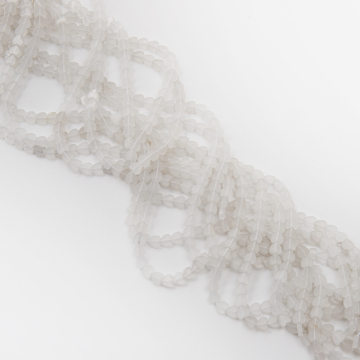 Kryształ górski serce płaskie 6mm