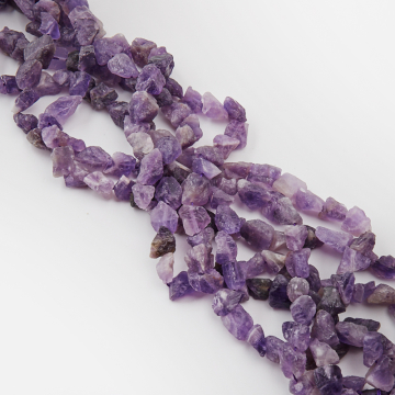 Ametyst bryłka surowa 6-15mm