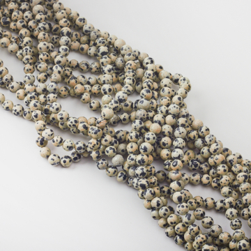 Jaspis dalmatyński kulka gładka 6,5mm