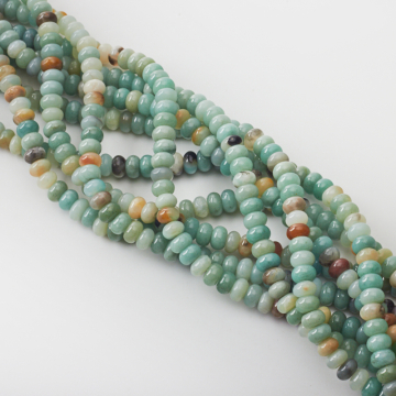 Amazonit oponka gładka 5x8mm