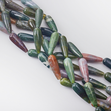 Agat indyjski kropla gładka 30mm