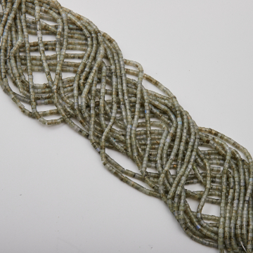 Labradoryt krążek gładki 2,5x3mm