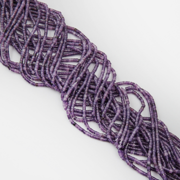 Ametyst krążek gładki 2,5x3mm