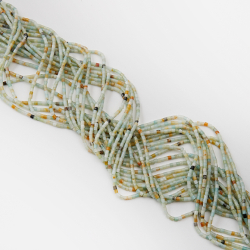 Amazonit krążek gładki 2x2mm