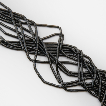 Onyks krążek gładki 4x4mm