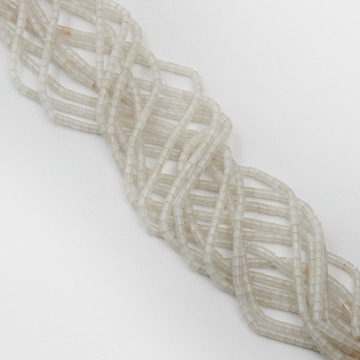 Kryształ górski krążek gładki 4x4mm