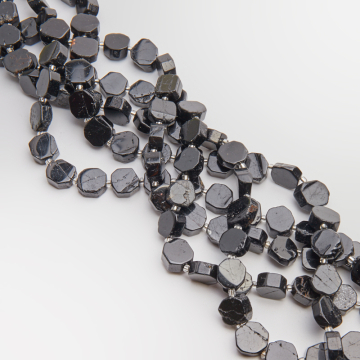 Onyks moneta nieregularna 10-16mm