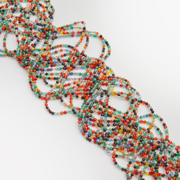 Agat kulka fasetowana 2,5mm