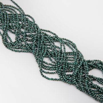 Jaspis kulka fasetowana 3,5mm