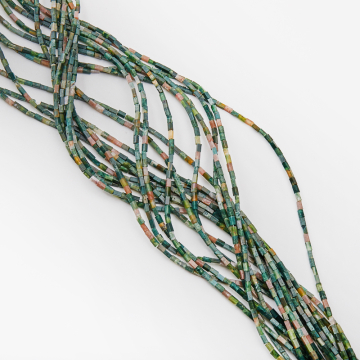 Agat indyjski słupek kwadratowy 2x4mm