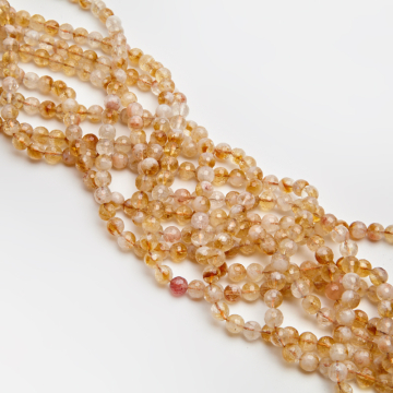 Cytryn kulka fasetowana 6,5mm