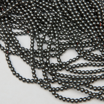Hematyt kulka gładka natural 4mm