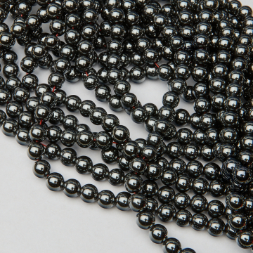 Hematyt kulka gładka natural 8mm