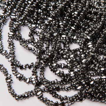 Hematyt bryłka nieregularna natural 3,5x7mm