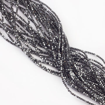 Hematyt platerowany kulka 8cut natural 2mm