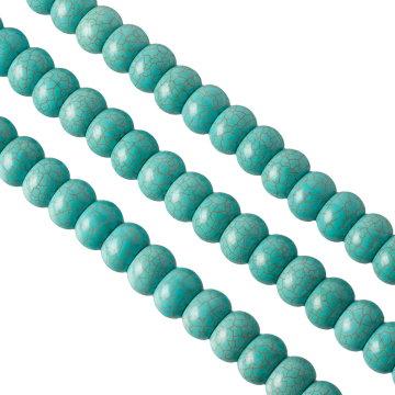 Howlit turkusowy oponka 18mm