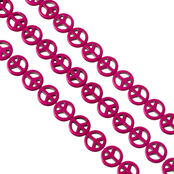 Howlit pacyfka 15mm fuksja