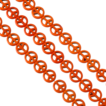 Howlit pacyfka 15mm pomrańczowa