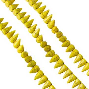 Howlit ćwiek żółty 8x10x16mm