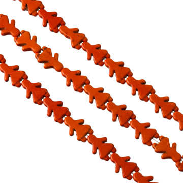 Howlit dziewczynka pomarańczowa 15x22mm