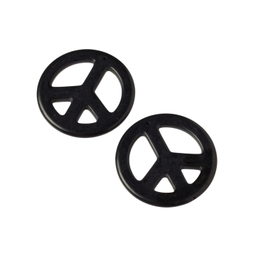 Howlit pacyfka zawieszka czarna 45mm